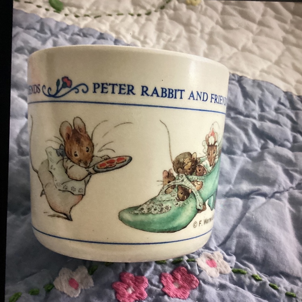 Peter Rabbit and Friends Mug Cup Eden Mouse Melamine Strong Plastic